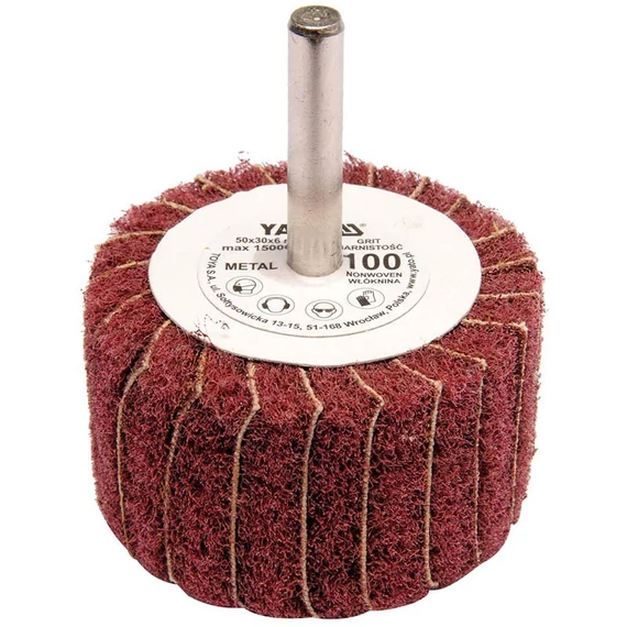 Yato csapos lamellás csiszoló 50x30x6 mm P200 kombinált
