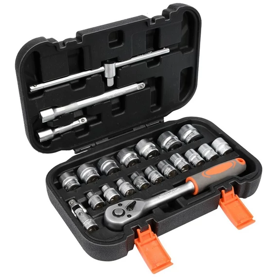 Toya dugókulcs készlet 3/8" 6-22 mm 22 részes
