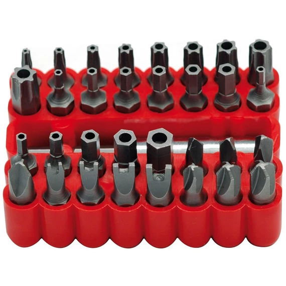 Vorel lyukas imbusz, lyukas torx, tri wing, spinner, torq bit készlet 33 db