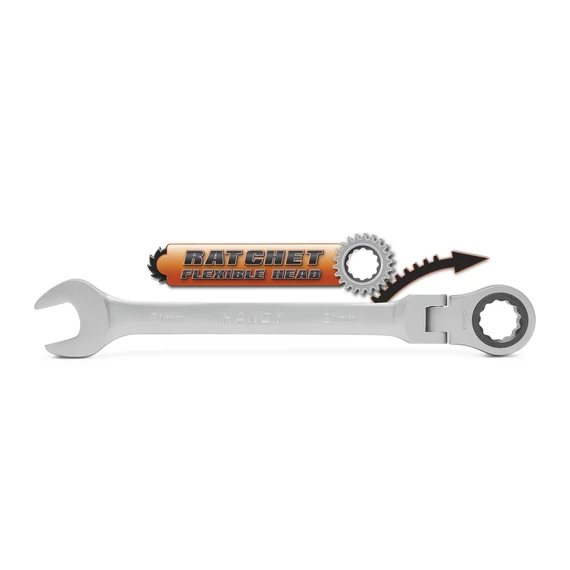 Handy racsnis csillag-villáskulcs 21 mm csuklós
