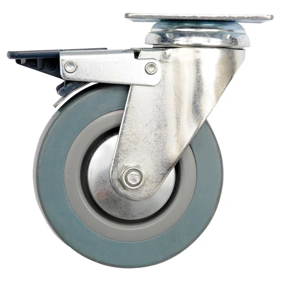 Vorel kerék csapágyazott forgózsámolyos 75 mm 30 kg fékes
