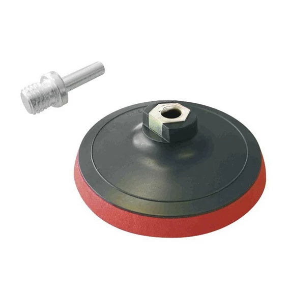 Extol gumitányér tépőzáras 115 mm fúrógép adapterrel