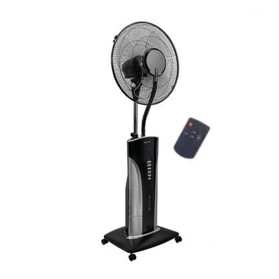 Descon párásító ventilátor 100W fekete-ezüst