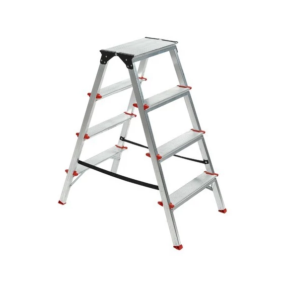 Összehajtható alumínium szobalétra 87 cm 2x4 fokos