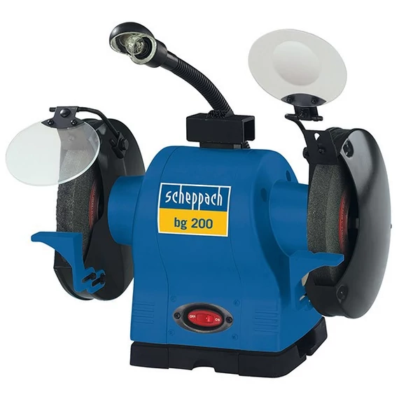 Scheppach BG 200 Kettős köszörűgép 550W