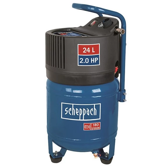Scheppach HC 24 V Kompresszor 1,5 kW 24 l olajmentes vertikális