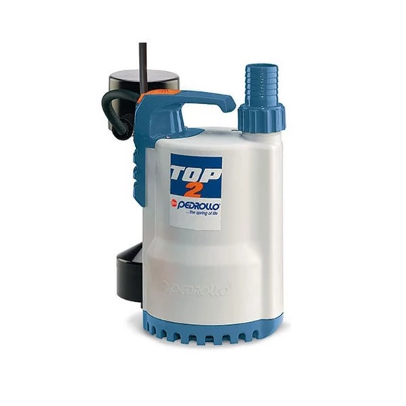 Pedrollo TOP 2-GM 370 W vízmentesítő merülő szivattyú mágneses úszókapcsolóval