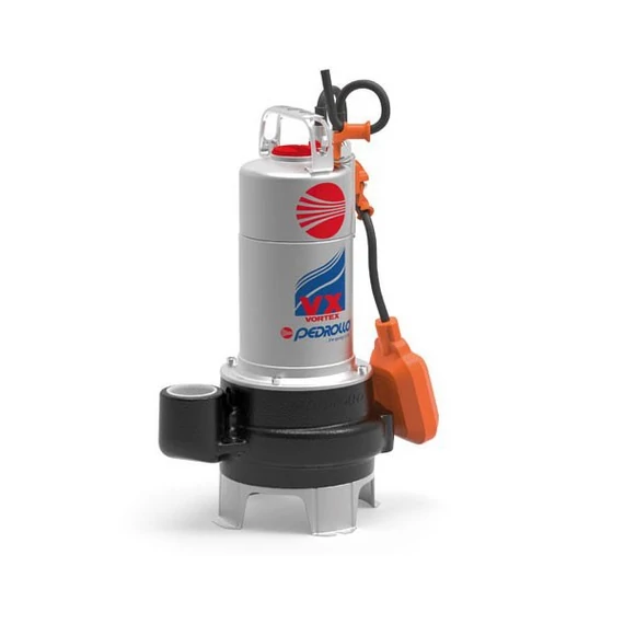 Pedrollo VXm 10/35 750 W VORTEX típusú szivattyú erősen szennyezett vízhez