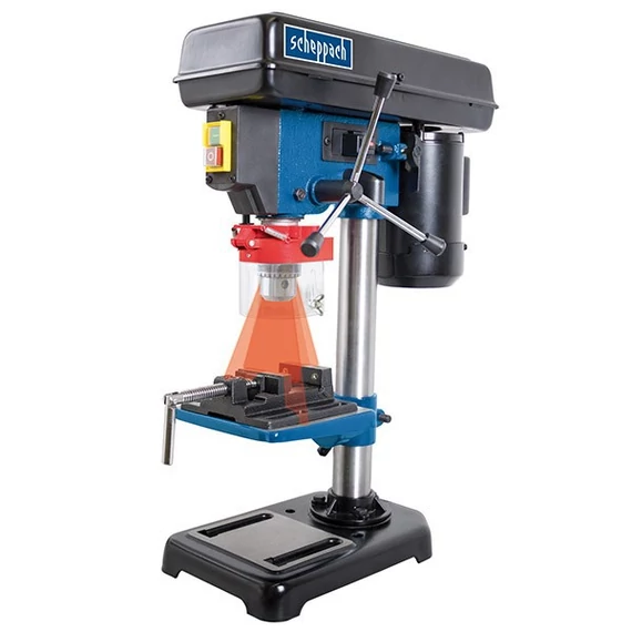 Scheppach DP 16 VL asztali fúrógép 500W lézeres