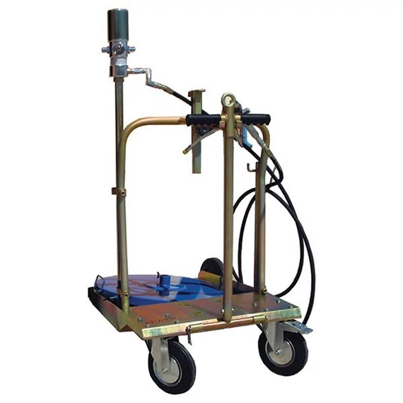 Zsírzópumpa mobil 200 l hordós
