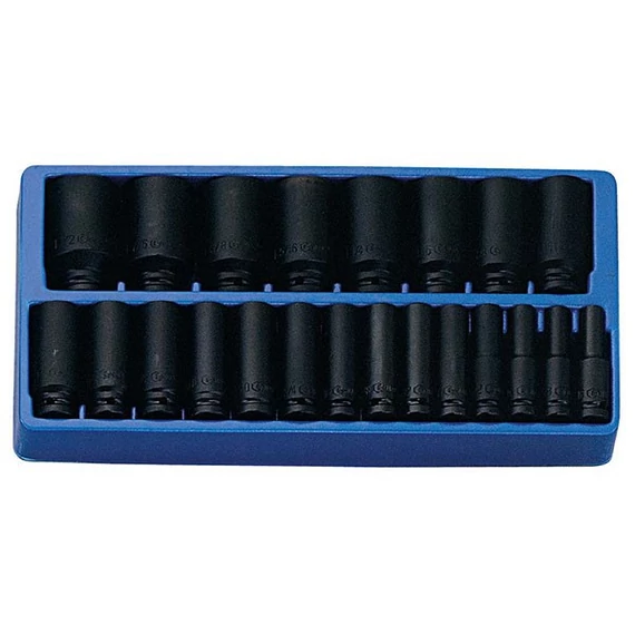 Genius légkulcs készlet 22 db 1/2" coll méret, hosszított