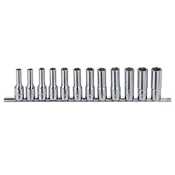Genius dugókulcs készlet 1/2" 6 lapú hosszú