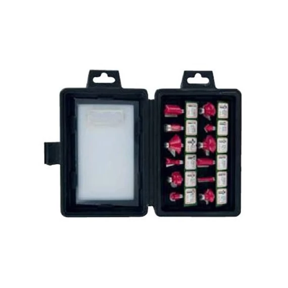 Tivoly STANDARD felsőmaró készlet 12 részes fára d8 mm szárral