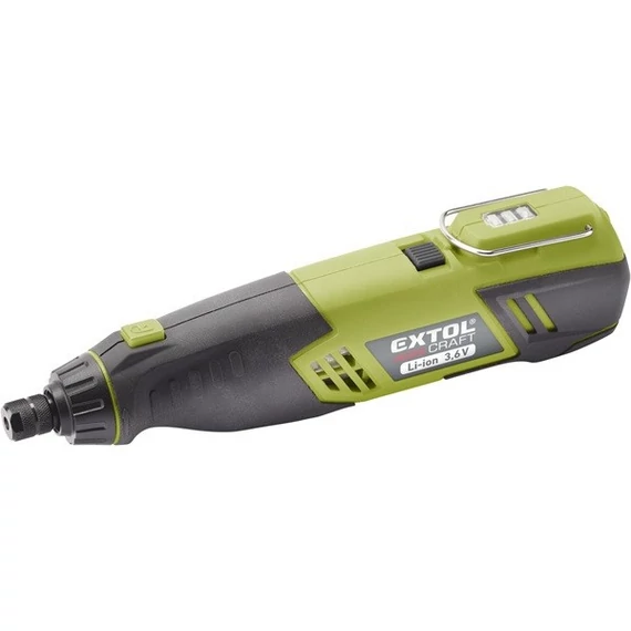 Extol akkus mini köszörű és fúrógép 3.6V 1.3 Ah