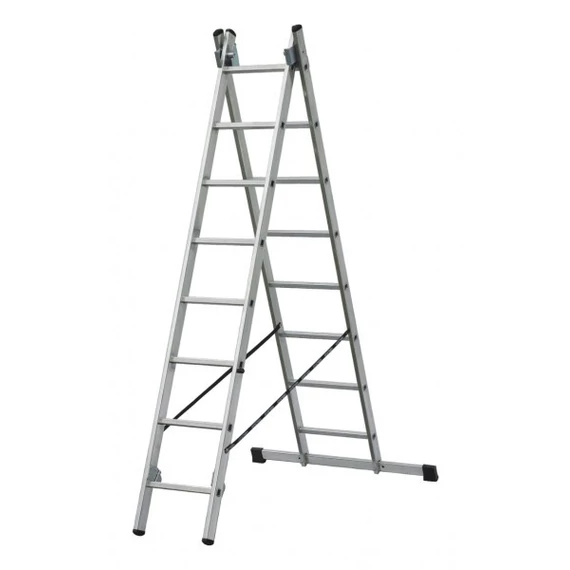 Többcélú alumínium létra 2x12 fokos