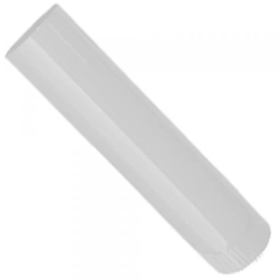 Füstcső, zománcozott fehér o120 x 400 mm / 1.2 mm