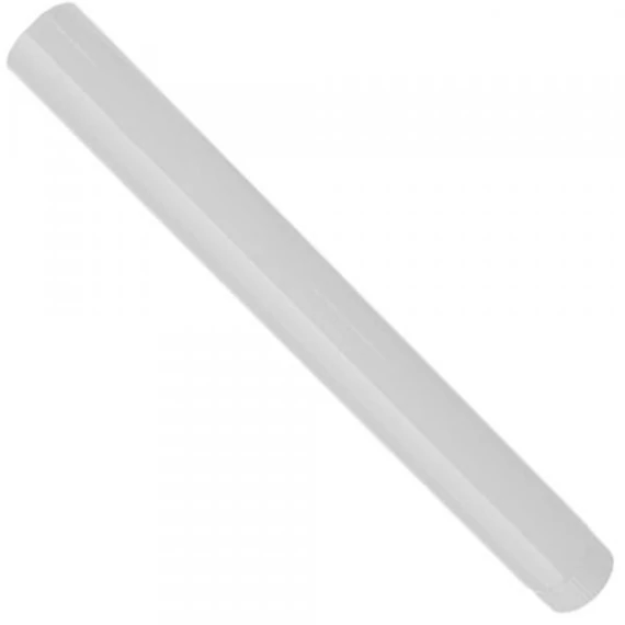 Füstcső, zománcozott fehér o120 x 800 mm / 1.2 mm