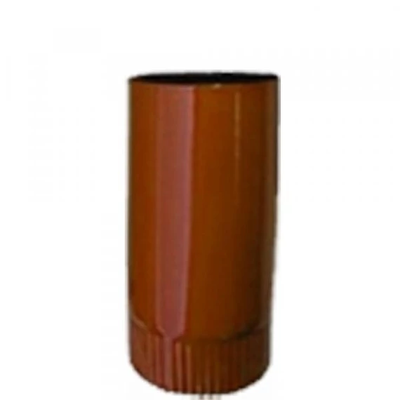 Füstcső, zománcozott barna o120 x 250 mm / 1.2 mm