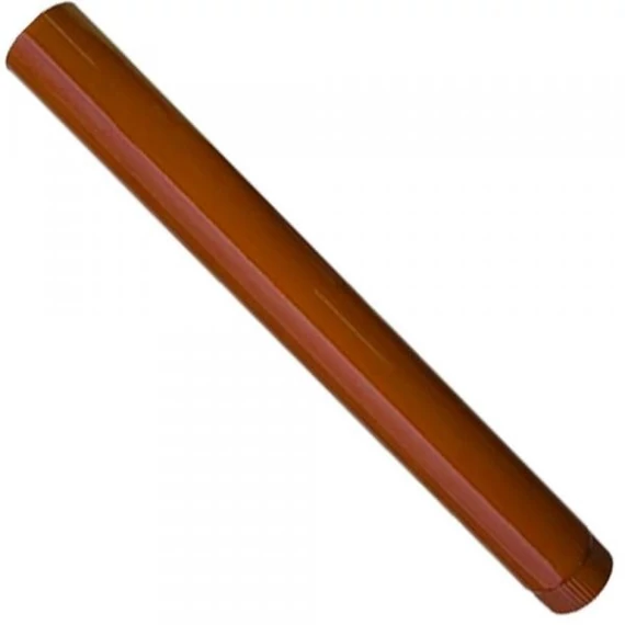 Füstcső, zománcozott barna o120 x 1000 mm / 1.2 mm