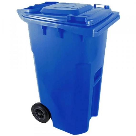 Háztartási kuka 240 L kék kerekes