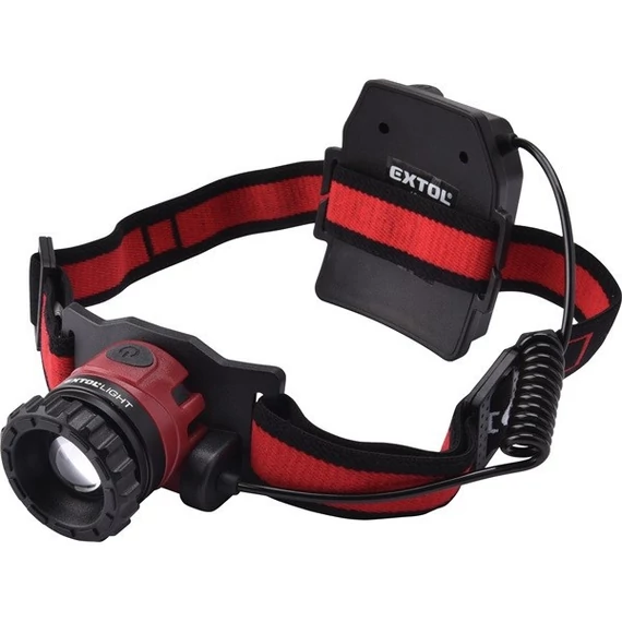 Extol akkus LED fejlámpa 10W 450 lm 3 funkciós