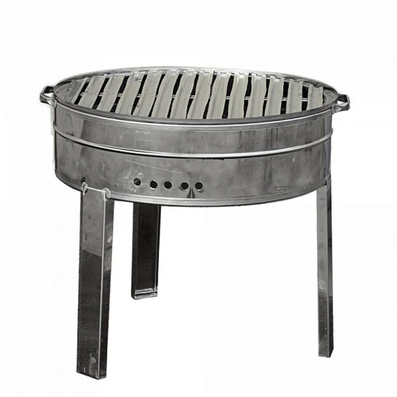 Grillsütő INOX kerek d480 mm