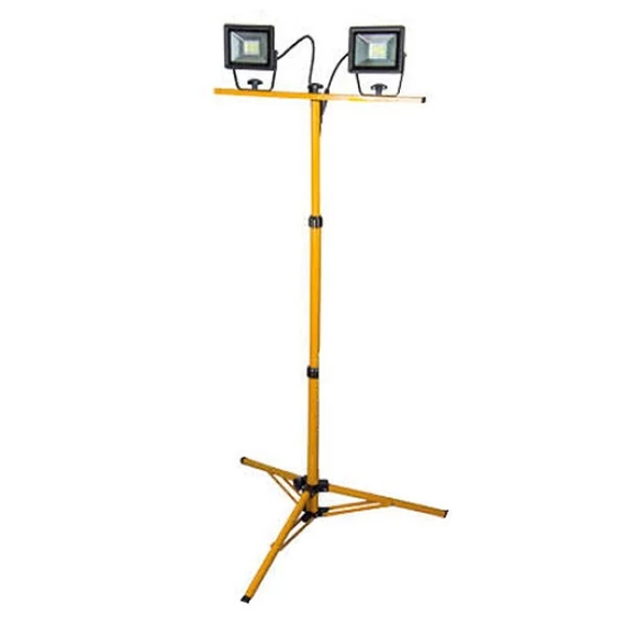 Dedra LED lámpa 2x20W 1500 lm IP65 háromlábú reflektor állvánnyal