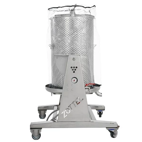 Zottel rozsdamentes prés 160 l