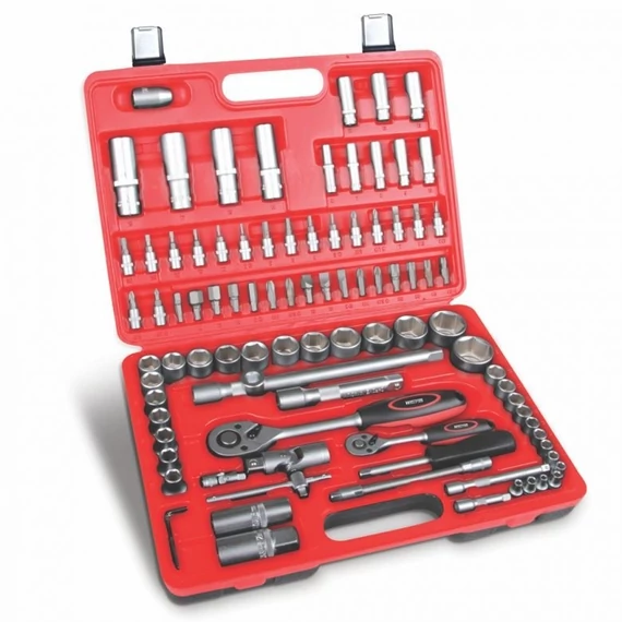 Dedra dugókulcs készlet 94 részes 1/4"-1/2" CrV