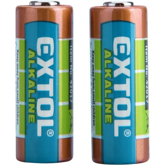 Extol 23A fotóelem 12 V 2 db alkáli, tartós
