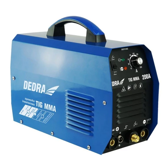 Dedra inverteres hegesztő IGBT 200 A MMA/TIG