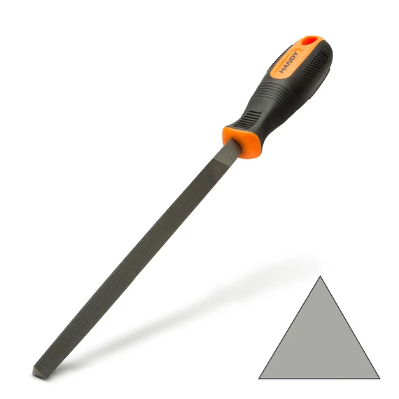 Háromszög reszelő 200/2 mm közepes