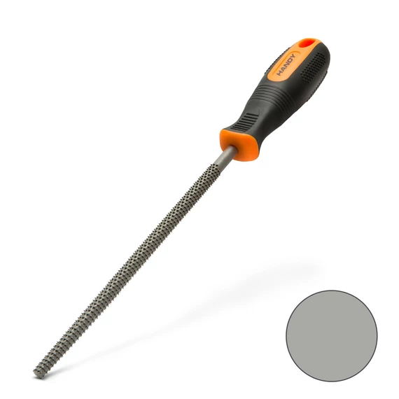 Kerek ráspoly 200/2 mm közepes