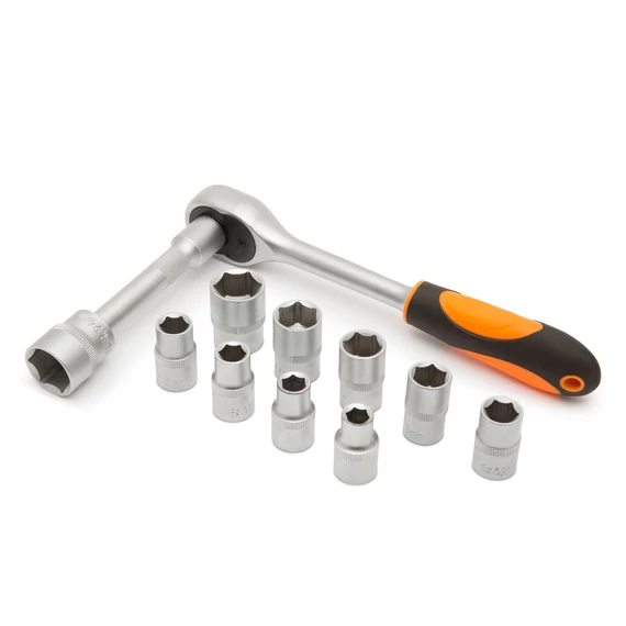Dugókulcs készlet 12 részes  1/2"  10-24 mm