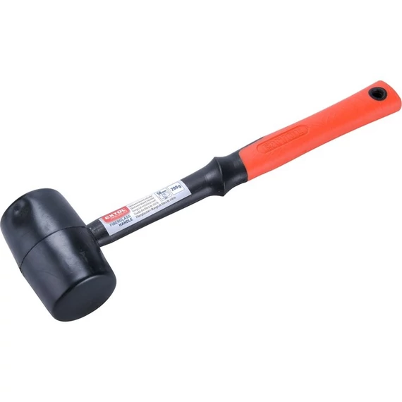 Extol gumikalapács 50 mm 0.28 kg üvegszálas nyéllel, fekete