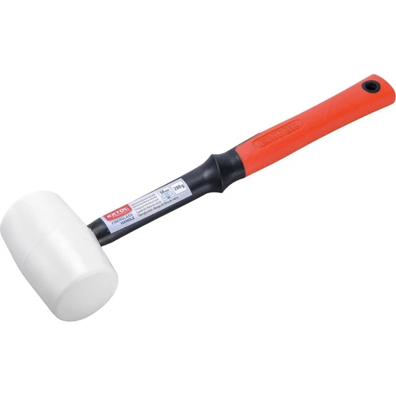 Extol gumikalapács 60 mm 0.48 kg üvegszálas nyéllel, fehér