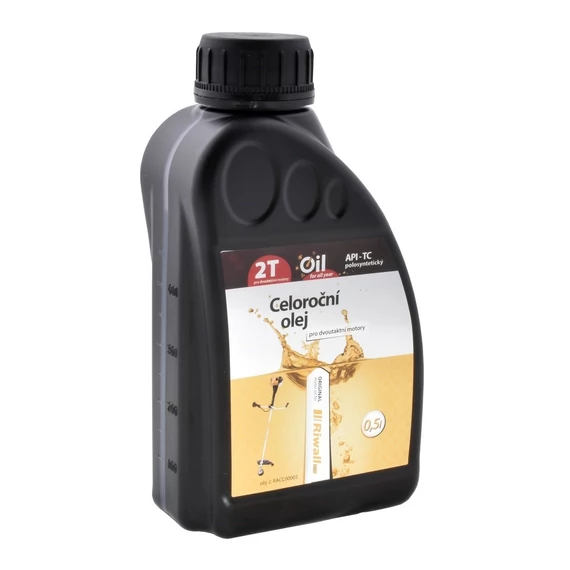 Riwall olaj 2-ütemű kerti gépekhez 0,5 liter