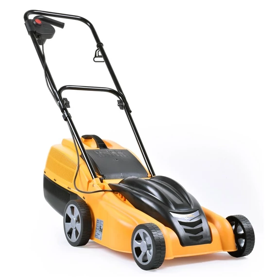 Riwall REM 3813 i elektromos fűnyíró 1300 W 2 az 1-ben