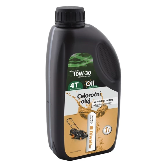 Riwall olaj 4-ütemű kerti gépekhez 1 liter (SAE10W-30)