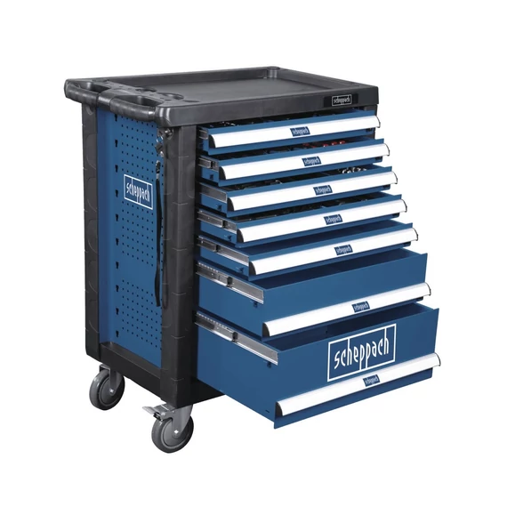 Scheppach TW 1000 szerszámoskocsi 263 db-os készlettel