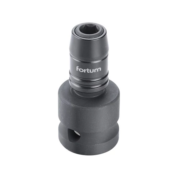Fortum légkulcs bittartó adapter 1/2"-ról 1/4"-os hatszögre