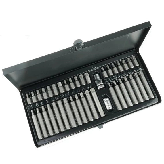 Dedra torx, imbusz, XZN bit készlet 40 db