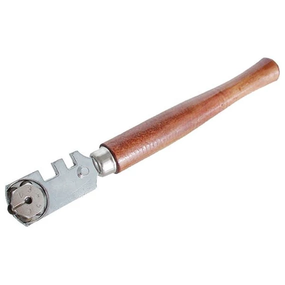 Üvegvágó 130 mm fanyelű