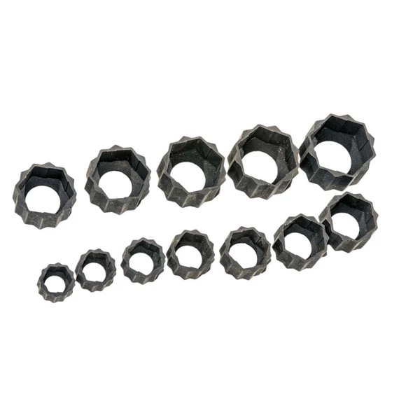 Sérült csavar leszedő csillagkulcs adapter készlet 8-19 mm 12 db
