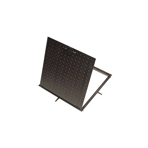 Aknafedlap 600x600 mm 3 mm vastag zárható