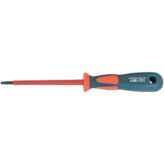 Jonnesway lapos csavarhúzó 6,5x150 mm szigetelt