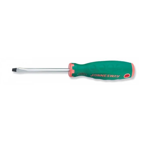 Jonnesway lapos csavarhúzó 4x80 mm csúszásmentes nyéllel