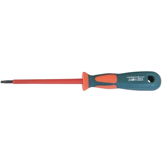 Jonnesway lapos csavarhúzó 2.5x75 mm szigetelt