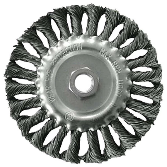 Extol drótcsiszoló körkefe 125 mm M14 sodort