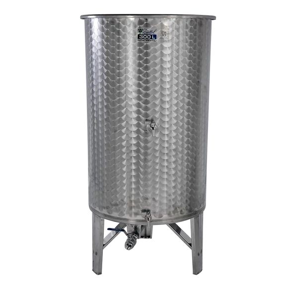 Bortartály rozsdamentes 800 l 3 db csappal
